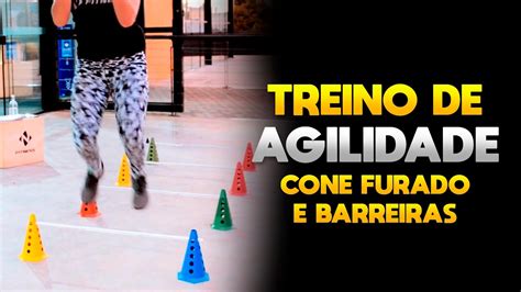 Exerc Cios Para Treino De Agilidade Cones E Barreira Natural