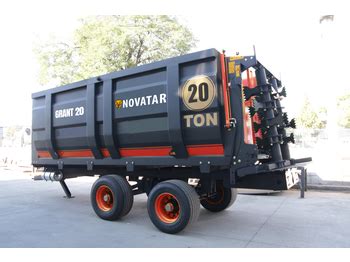 New Agricultural Machinery Novatar Manure Spreader Trailer For Sale