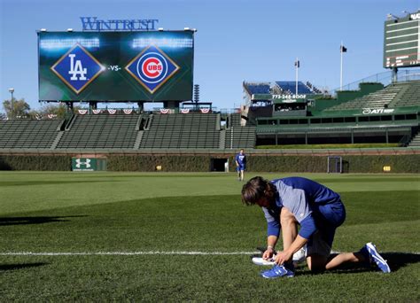 Nlcs Game 3 Dodgers At Cubs Game Time Tv Info And Starting Pitchers