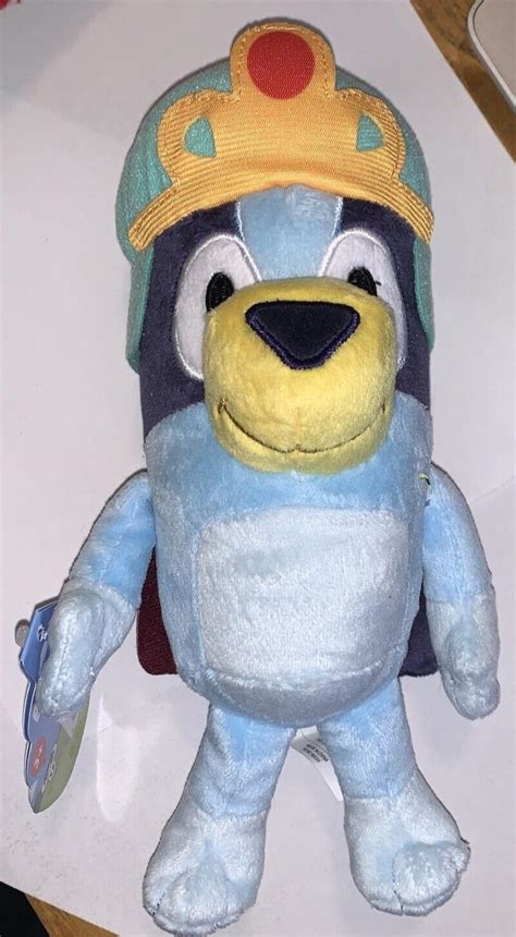 Bluey Friends Princess Bluey 8" Plush Stuffed Cuddly Toy Doll NEW w/TAG ...