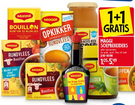 Maggi Maggi Bouillon Folder Aanbieding Bij Jan Linders Details