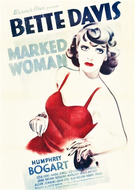 Marked Woman Bette Davis 1937 Movie Poster Masterprint 24 X 36