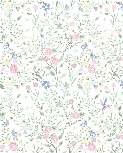 Floral Printable Floral Background Clipart Floral Background Printable ...