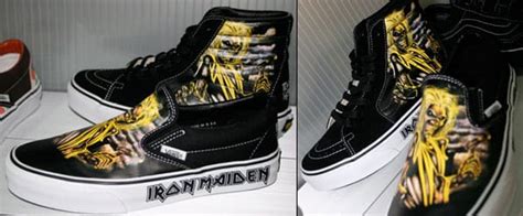 Iron Maiden Vans Sk8 Hi And Slip On Hypebeast