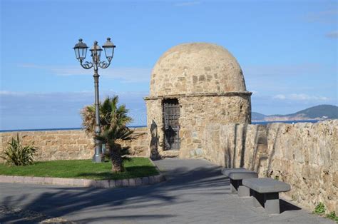 Alghero Old Town,sardinia,Italy Stock Image - Image of design, landmark ...