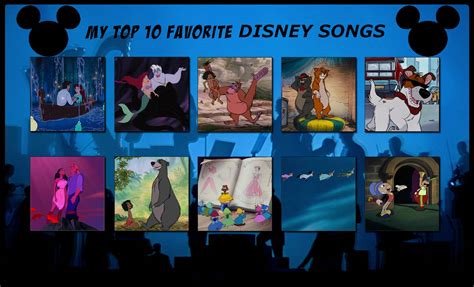 My Top 10 Favorite Disney Songs My Ver By Artchanxv On Deviantart