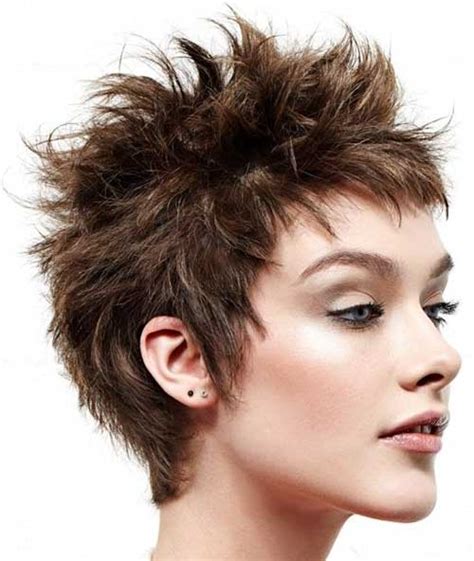 Bold And Beautiful Short Spiky Haircuts For Women Ohh My My