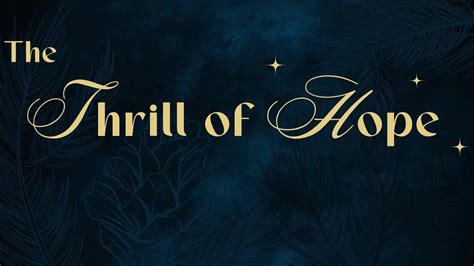 The Thrill Of Hope — Anthem Church Chicago