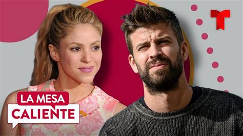 Reportera le grita a Shakira el nombre de Clara Chía La Mesa Caliente