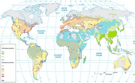 Agriculture Map APHG Diagram Quizlet