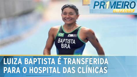 Triatleta Lu Sa Baptista Transferida Para O Hospital Das Cl Nicas