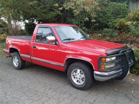 1992 Chevy Short Box Stepside Silverado 1 Owner For Sale Photos