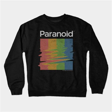 Paranoid Polaroid Crewneck Sweatshirt Teepublic Sweatshirts