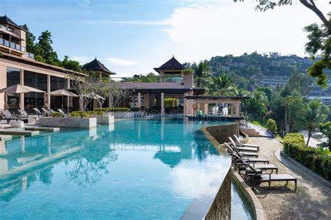 Phuket Thailand Luxury Resort Westin Siray Bay With Huge Pool Looking