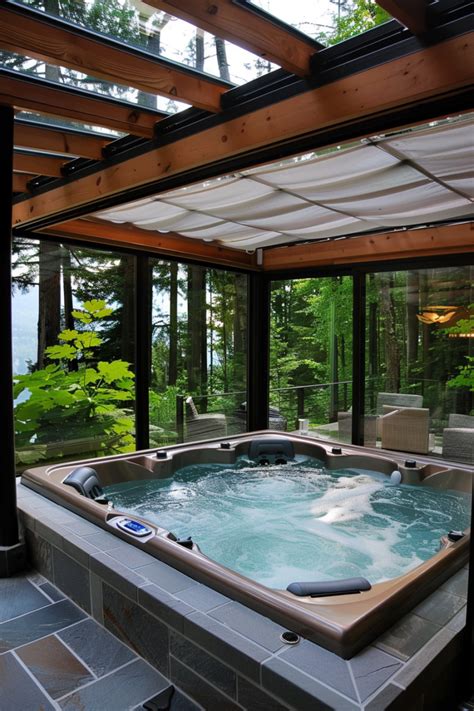 13 Stylish Shelter Solutions For Your Hot Tub DreamyHomeStyle