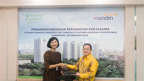 PT Hutama Anugrah Propertindo Jalin Kerja Sama Dengan PT Bank Mandiri