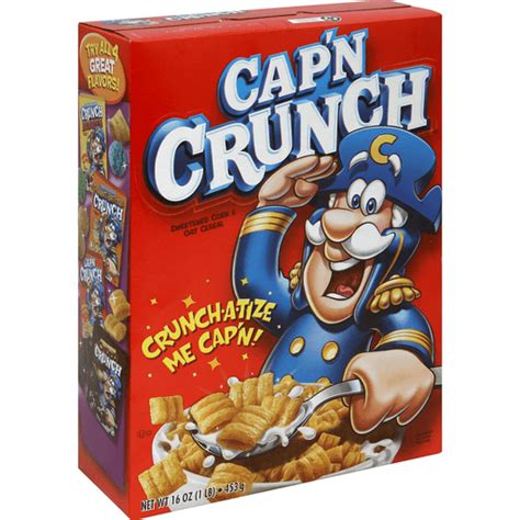 Capn Crunch Cereal Cereal Sinclair Foods