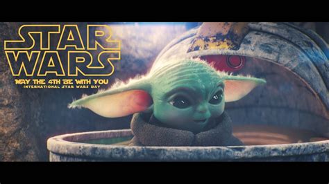 May The Force Be With You Baby Yoda Youtube