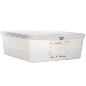 Airtight Gastronorm Food Grade Container Litres Solent Plastics