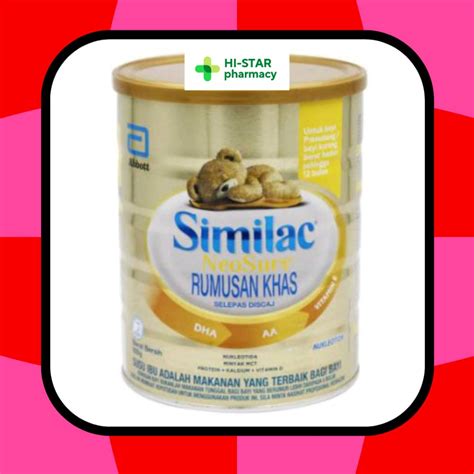 Similac Susu Rumusan Khas Pramatang Neosure 0 12 850g Exp 02 2025 Shopee Malaysia