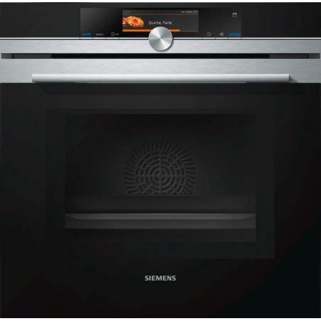 Horno Siemens Hn G S Cm Cristal Negro Inox Pirol Tico