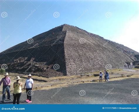 Pir Mides De Teotihuacan Editorial Image Image Of Piramid