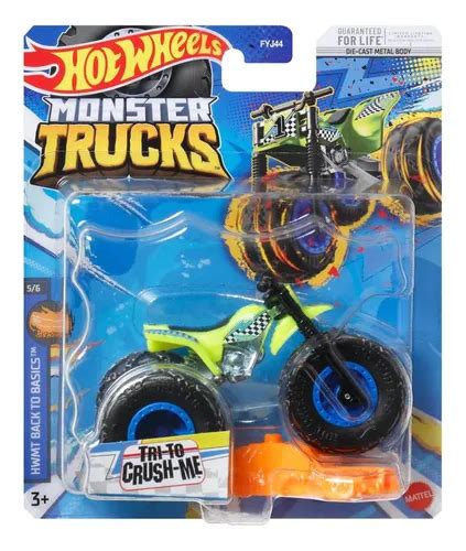 Hot Wheels Carrinho Monster Trucks Escala Mattel Fyj Parcelamento Sem Juros