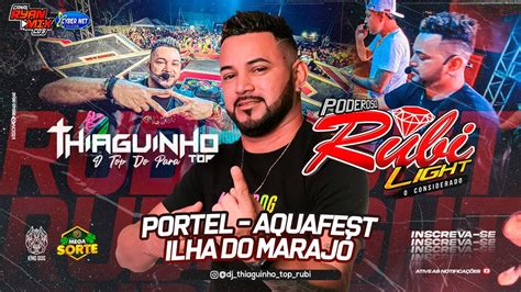 Cd Ao Vivo Poderoso Rubi Light Em Portel Maraj Aquafest