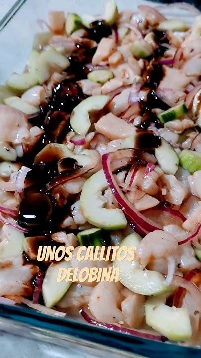 Preparando Unos Callitos De Lobina En Salsa Soyacon Habanero Pepino