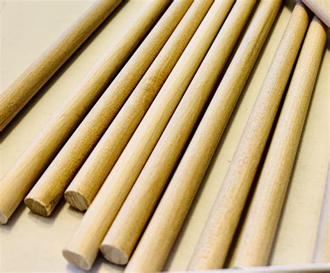 Wooden Dowel Rods Etsy