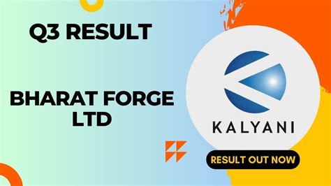 Bharat Forge Ltd Q3 Result 2024 Share Market News Results Today