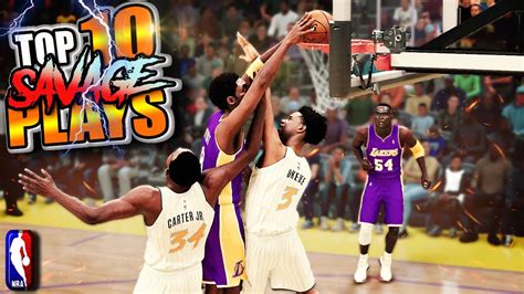 TOP 10 MOST SAVAGE Plays Of The Week 51 NBA 2K21 Lobs Putbacks