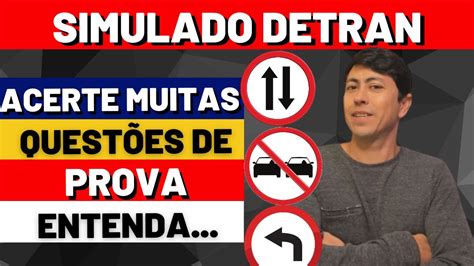 Simulado Da Prova Do Detran Df Retoedu