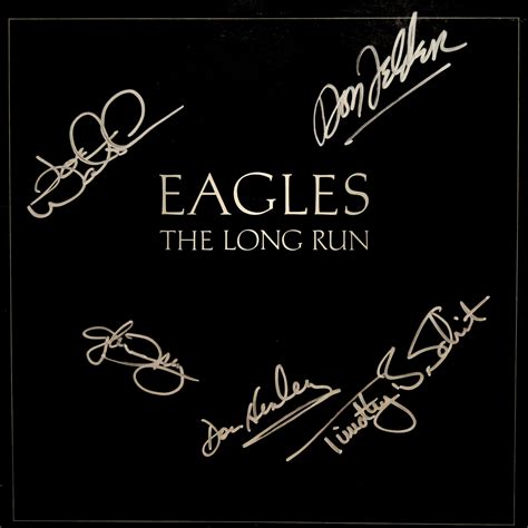EaglesThe Long Run1979 – Autographcentral