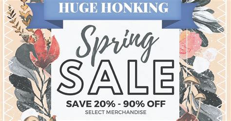 Spring Sale!