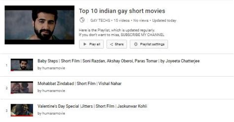 TOP INDIAN GAY SHORT MOVIE ON YOUTUBE