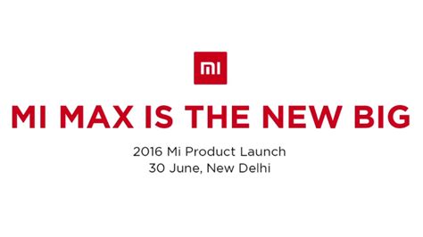 Xiaomi Mi Max Launching On June In India