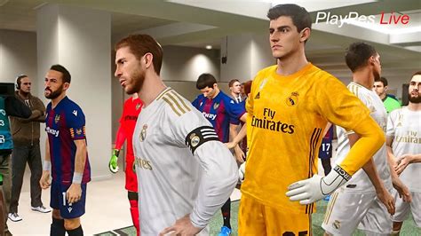 Pes Real Madrid Vs Levante Full Match Amazing Goals