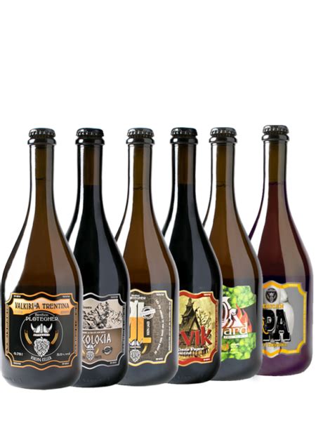 KIT DEGUSTAZIONE BIRRA ARTIGIANALE 6 Bottiglie Grandi Birrificio