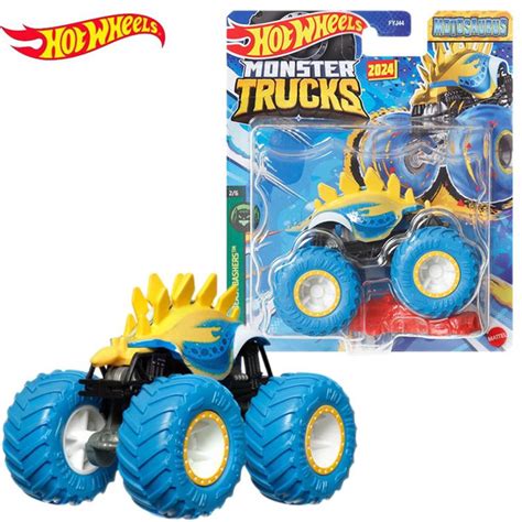 Машинка Mattel Hot Wheels Monster Trucks Монстр трак 2024 FYJ44 Motosaurus купить с доставкой