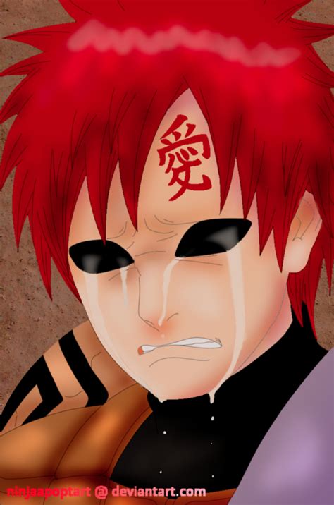 Naruto Ch 548 Gaara Crys By Ninjaapoptart On Deviantart