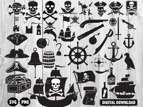 Pirate SVG Pirate SVG Bundle Pirate Cut Files Pirate Etsy