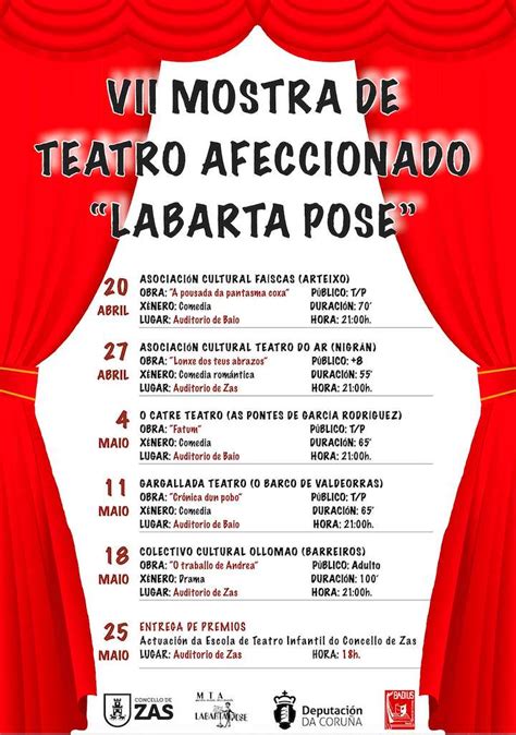 V Mostra De Teatro Afeccionado Labarta Pose En Zas