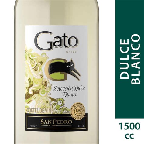 Vino Gato Selección Dulce Botellón Blanco 1 5L