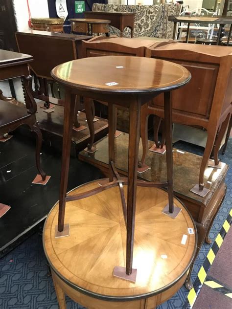 Edwardian Inlaid Side Table Southgate Auction Rooms