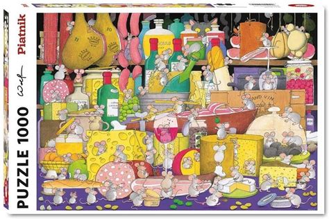 Piatnik Supervised Feast 1000 Piece Jigsaw Puzzle The Yorkshire Jigsaw Store