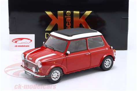 Kk Scale 112 Mini Cooper With Sunroof Red White Rhd Kkdc120074r