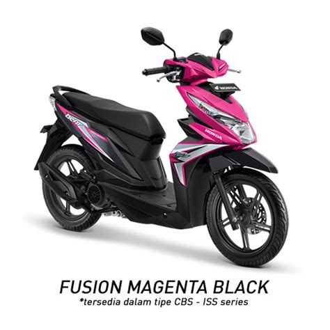 Jual ALL NEW BEAT SPORTY ESP CBS ISS FUSION MAGENTA BLACK JAKARTA