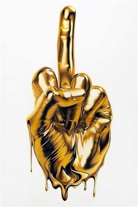 Finger Art Middle Finger Digital Foto Arte Alien Illustrator