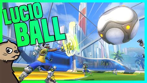 Overwatch SOCCER Overwatch Lucio Ball Gameplay YouTube